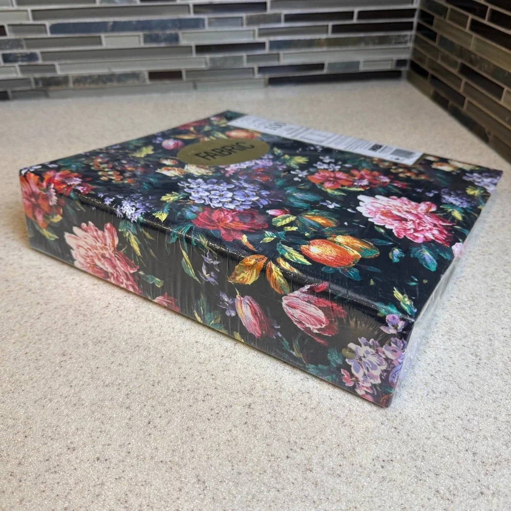 NEW Vintage MBI Garden Collection 100 pg Magnetic Photo Album Floral Cover 42500